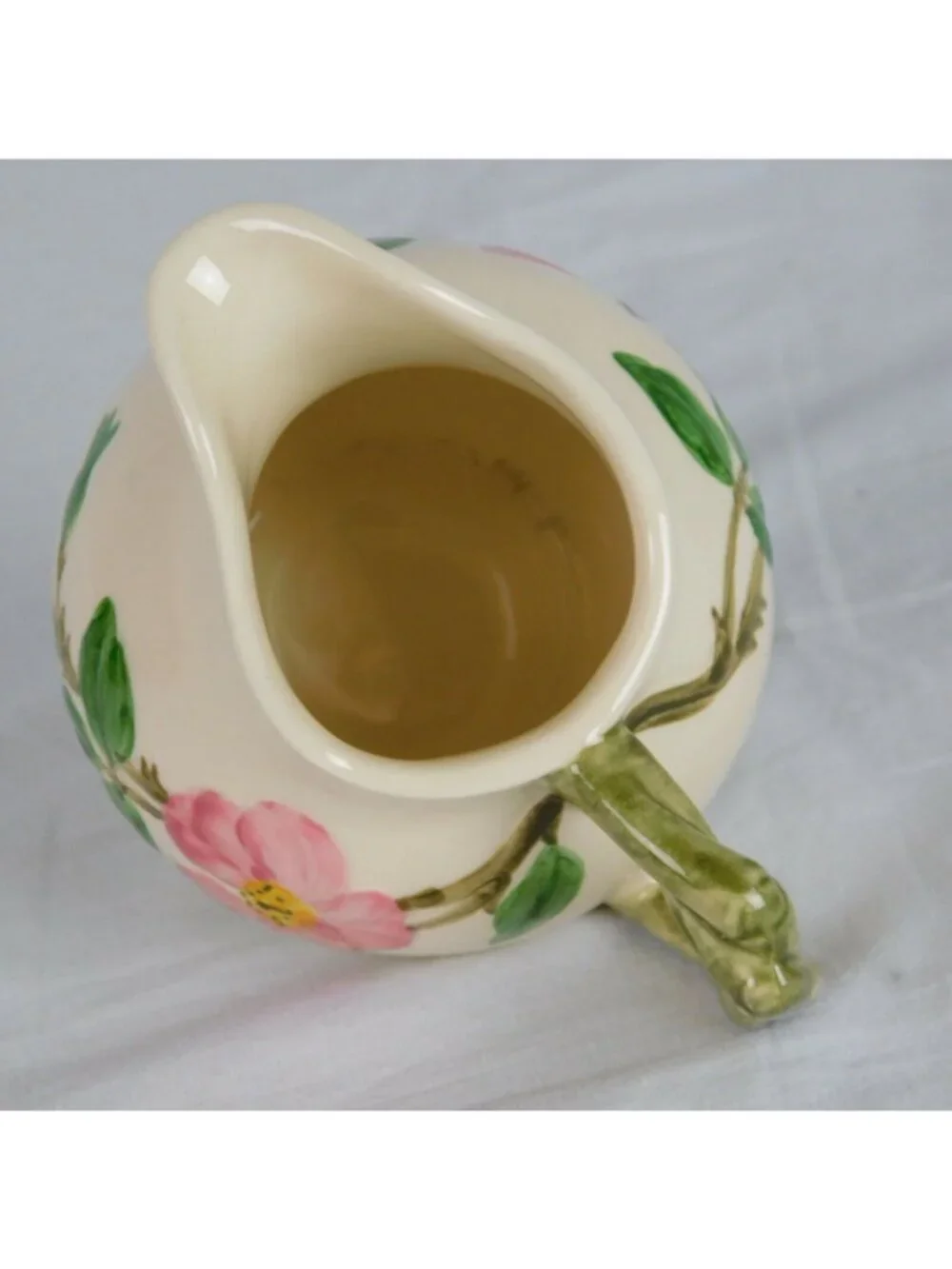 Franciscan Desert Rose Creamer 3.5" 6 oz. Made in California USA Gladding McBean - Picture 5 of 7
